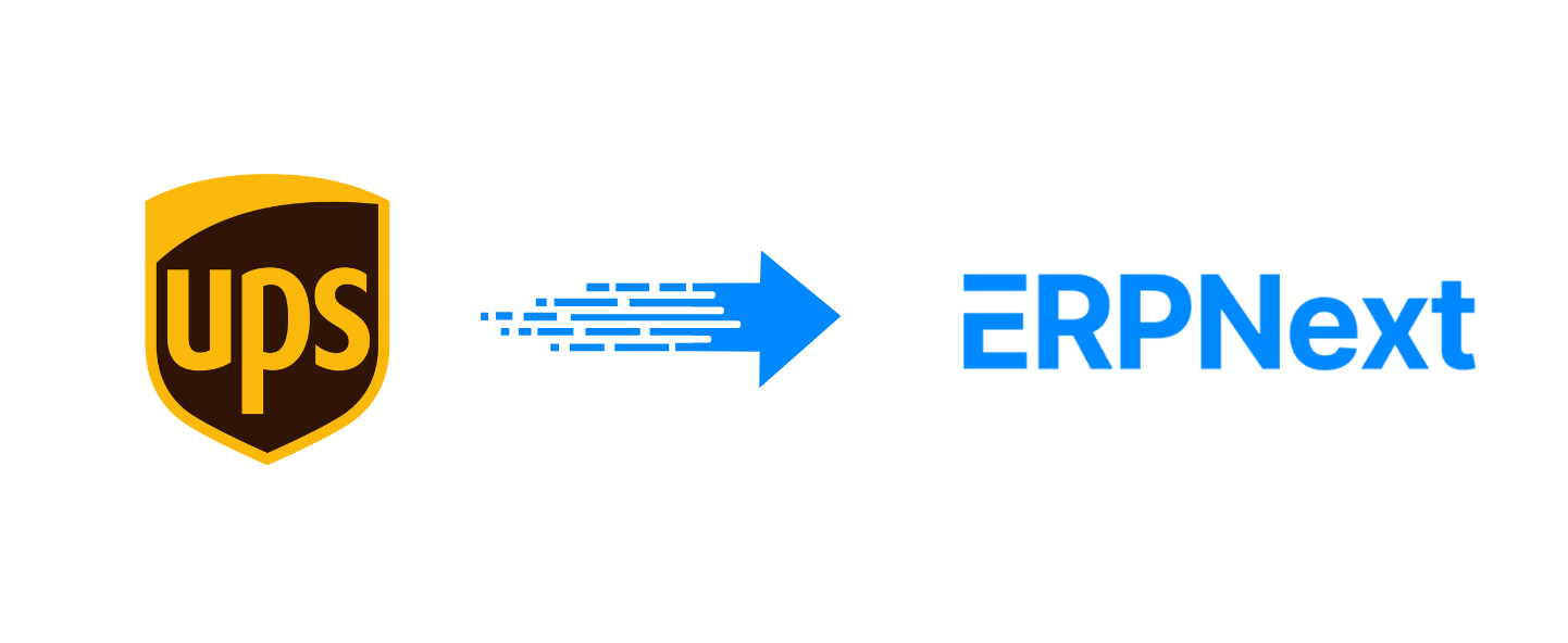 UPS Parcel Service Integration With ERPNext - Cover Image